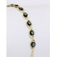 thumbnail image 4 of Pulsera Oro laminado Ojo Turco Negro Moon, 4 of 5