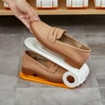 thumbnail image 2 of Home Textile Storage Shoe Organizer with Adjustable Height Rack for Heels Sneakers and Slippers Space-Saving Doorway Floor Standing Storage Solution, 2 of 2