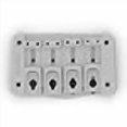 thumbnail image 2 of Hipshot 4-String TransTone Bass Bridge - SATIN, 2 of 2