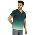 thumbnail image 2 of Inkmeso Regular Fit&nbsp;Ombre T-shirt For Mens Solid Short Sleeve Casual Tee Shirt, 2 of 6