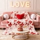 thumbnail image 1 of Flannel Blanket Office Nap Blanket Home Sofa Blanket, 1 of 6