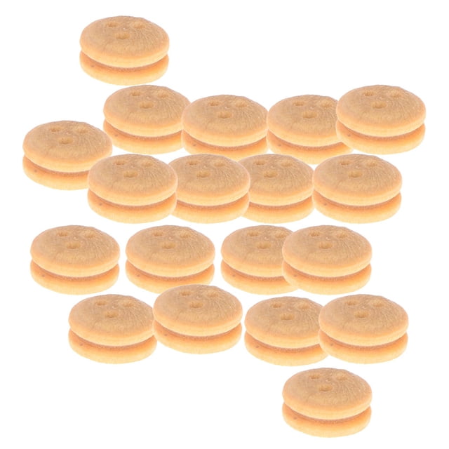 QualitChoice 20 Pieces Pulley Blocks Educational Toy Use Ship Easy Parts Model to Deadeye Wood Color 6mm