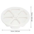 thumbnail image 3 of Rice Ball Making Tool Kitchen 6 Cavity Rice Ball Mold Home Sushi Making Mold, 3 of 3