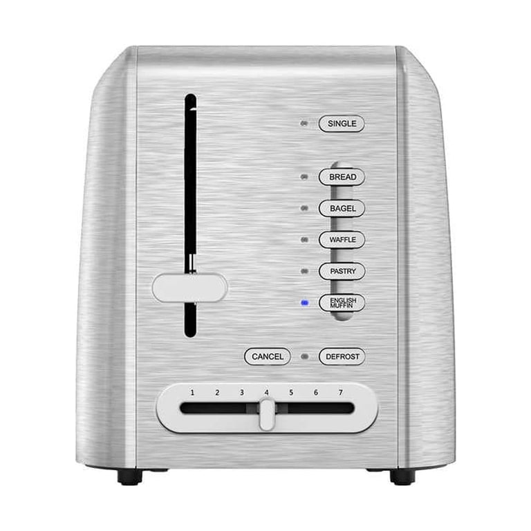 Cuisinart Custom Select 2-Slice Toaster, 1.5” Slots, 7 Shade
