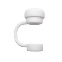 4 Pcs Straw Decoration Straw Tips Cover Straw Covers Cap For Reusable Straws Easy To Install Long-Lasting Food Grade Silicone Straw Protector Safe And Hygienic Suitable For 6-8Mm