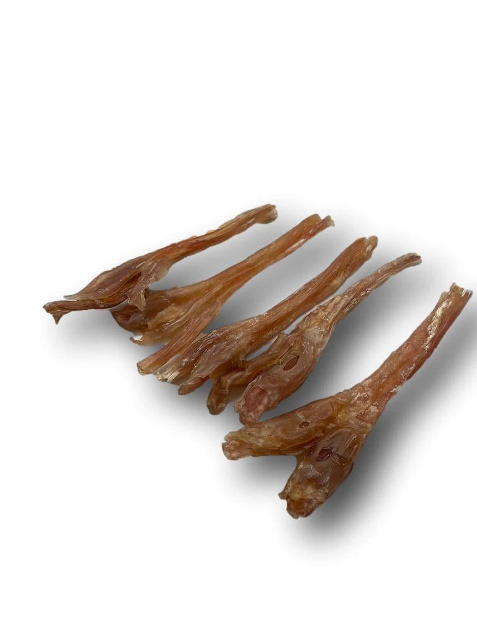 Beef Tendon Dog Treat - Straight Wishbone 7"-10"