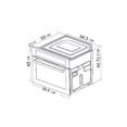 thumbnail image 4 of Horno de Vapor Tecnolam H45SOCG Eléctrico Empotrable 45 cm, 4 of 4
