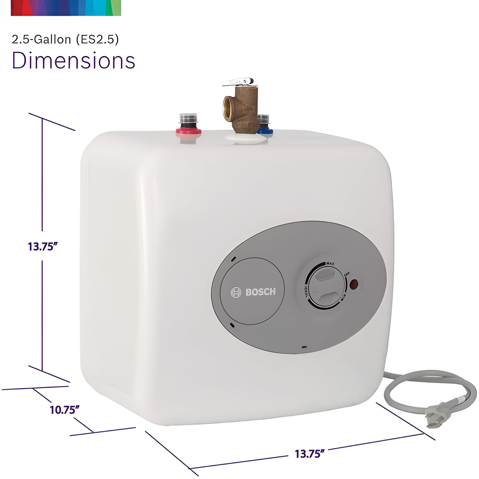 Bosch Tronic 3000 2.5 gal. Electric Water Heater