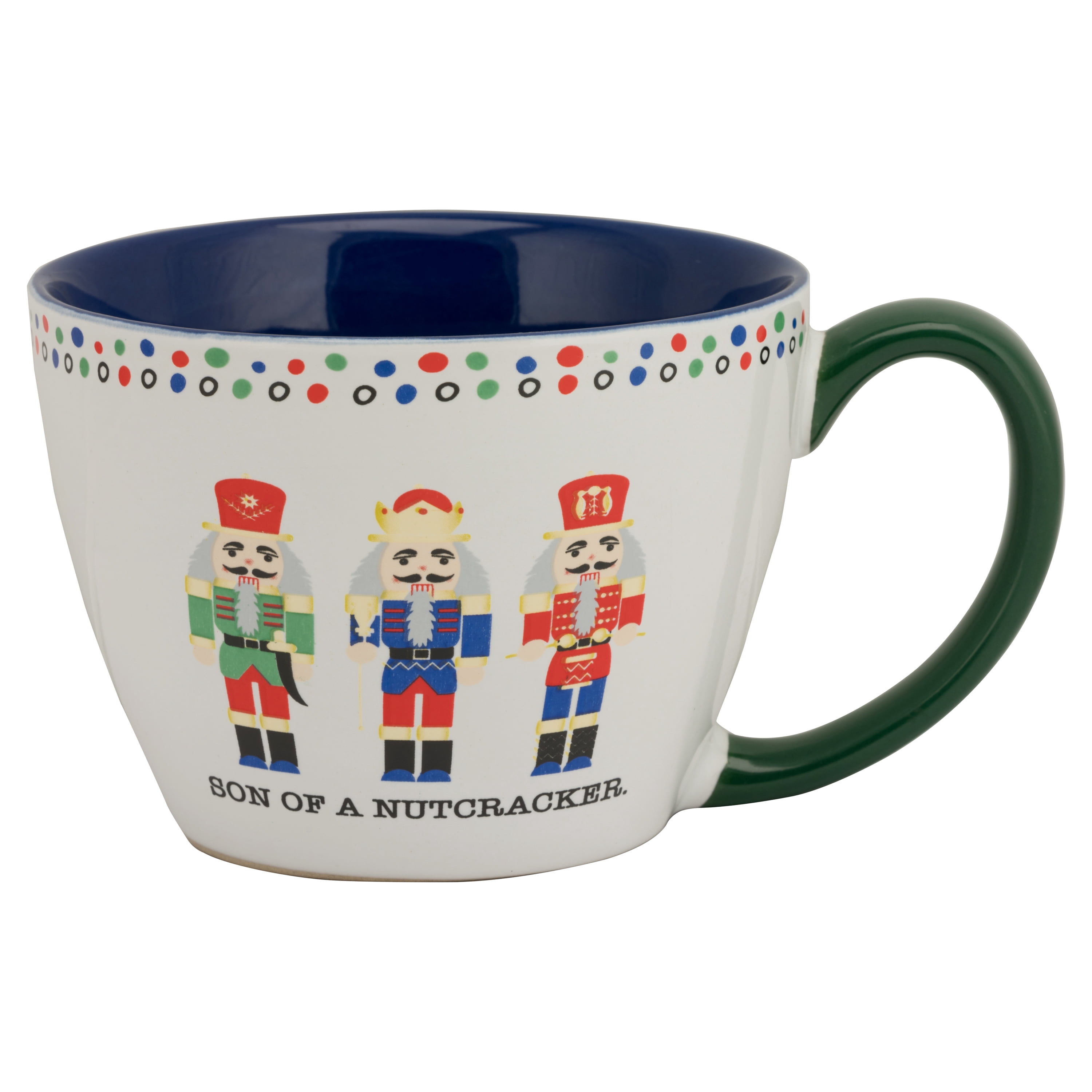 10 Strawberry Street Christmas XL Mugs, Set of 4