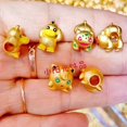 thumbnail image 2 of Pulsera de cuerda Pokemon Pikachu, bola de bricolaje, joyería Bulbasaur, resinas psíquicas, Jigglypuff, cuentas de transporte, tejido UL, regalo creativo zhangmengya LED, 2 of 2