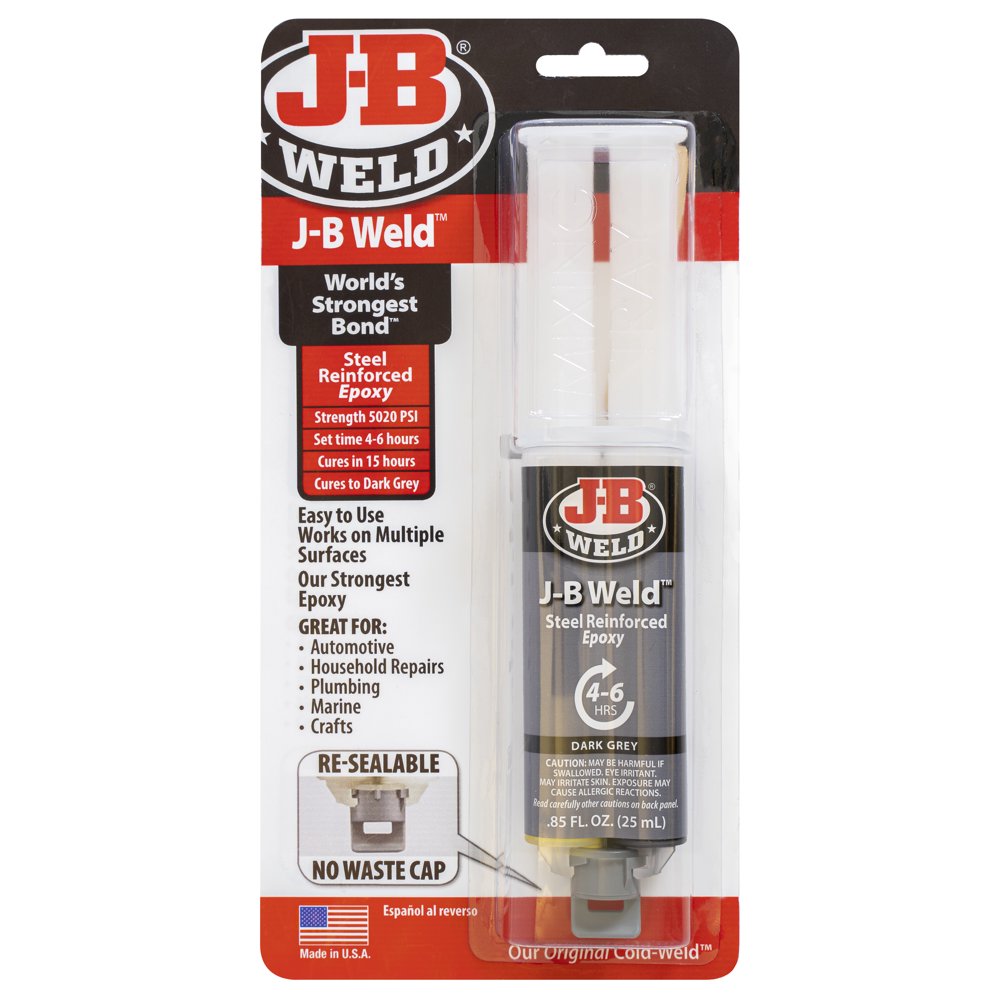 JB Weld Original Syringe Steel Reinforced Epoxy