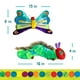 thumbnail image 3 of Peluche con forma de mariposa oruga muy hambrienta, preferida por los niños, 16 cm, 3 of 4