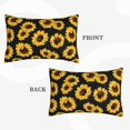 thumbnail image 4 of Bixox Sunflower Printed Pillow Protector,Super Soft Ideal for Home,Guests,Rentals - 16"x24", 4 of 8