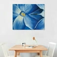 thumbnail image 3 of Nawypu Blue Morning Glories Canvas Wall Art, 3 of 5