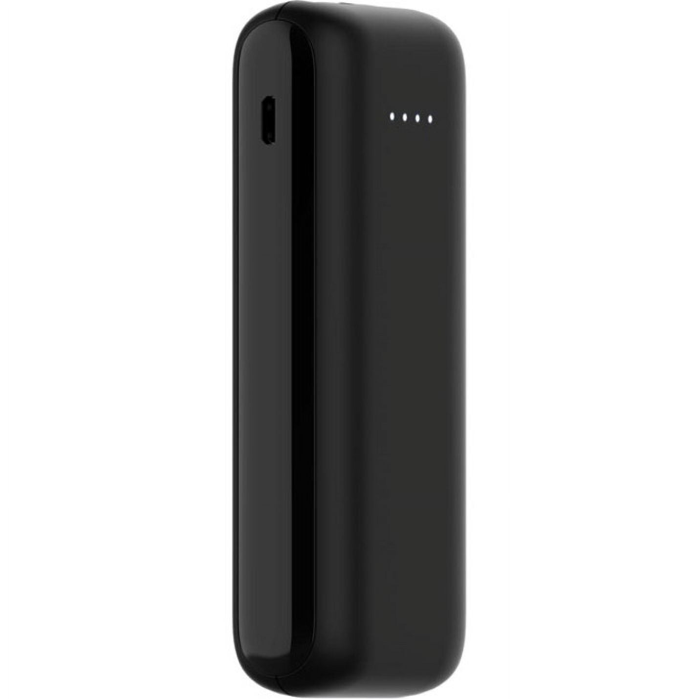 Mophie PowerBoost Portable Battery, 5,200 mAh, 4.25"H x 1.89"W x 0.89"D, Black, 401103680