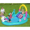 thumbnail image 3 of Bestway: H2OGO! Magical Unicorn Carriage Play Center - 9' Multicolor Inflatable, Kiddie Wade Splash Pool, Water Slide, Arch Sprayer, Toddler & Kids 2+, 3 of 7