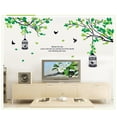 thumbnail image 2 of Birds Cage Flowers Tree Wall Stickers Wall Stickers Wall Decal PVC for Lover  Living Room Children's Room TV Sofa Background Wall Art Decors, 2 of 4