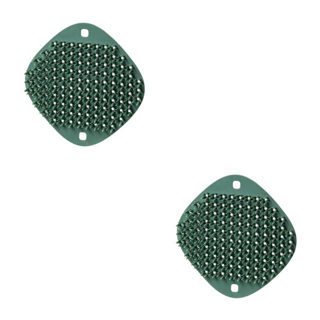 Cepillo de limpieza Matsuzay Lavavajillas Silicona Fregadero Hogar Baño Exfoliante Verde 2piezas