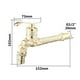 thumbnail image 2 of Fregadero de baño de aleación de zinc para exteriores, para jardín, bañera, cocina, lavadero, fregona dorado, 2 of 6