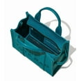 thumbnail image 5 of Marc Jacobs Women's The Leather Small Tote, One Size H009L01SP21-443 (Harbor Blue), 5 of 8