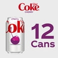thumbnail image 6 of Diet Coke Cherry Diet Soda Pop Fridge Pack Cans, 12 fl oz, 12 Pack, 6 of 15