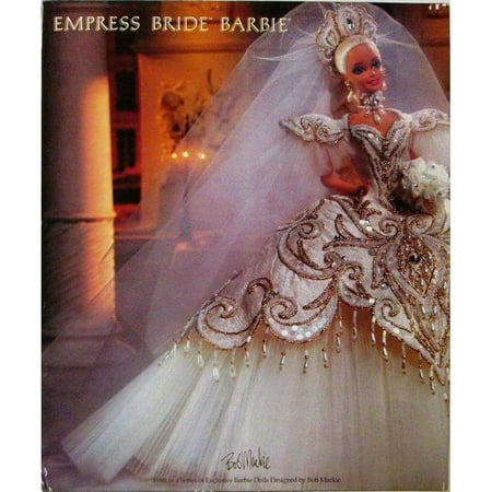 Bob Mackie Empress Bride Barbie - Walmart.com