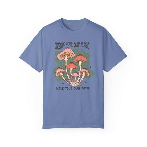 Create Your Own Magic Mushroom Boho Unisex Shirt, Walk Your Own Path Shirt