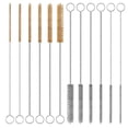 thumbnail image 1 of 12-Pieces Brass Wire Brush Stainless Steel Wire Brush Set 12 Inch Long Bottle Brush Tube Cleaning Br, 1 of 5