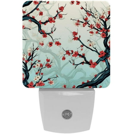 

Monther s Day Tree Set of 2 Monther s Day Small LED Wall Night Lights - Room Lights for Bedroom or Bathroom