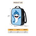 thumbnail image 5 of Jeiento Shark Backpack for Boys 17 Inch School Bag with Lunch Box Set 4 Piece Kids Cute Bookbag with Lunchbox Pencil Case Water Bottle Sleeve Blue Elementary Middle Schoolbag, 5 of 7