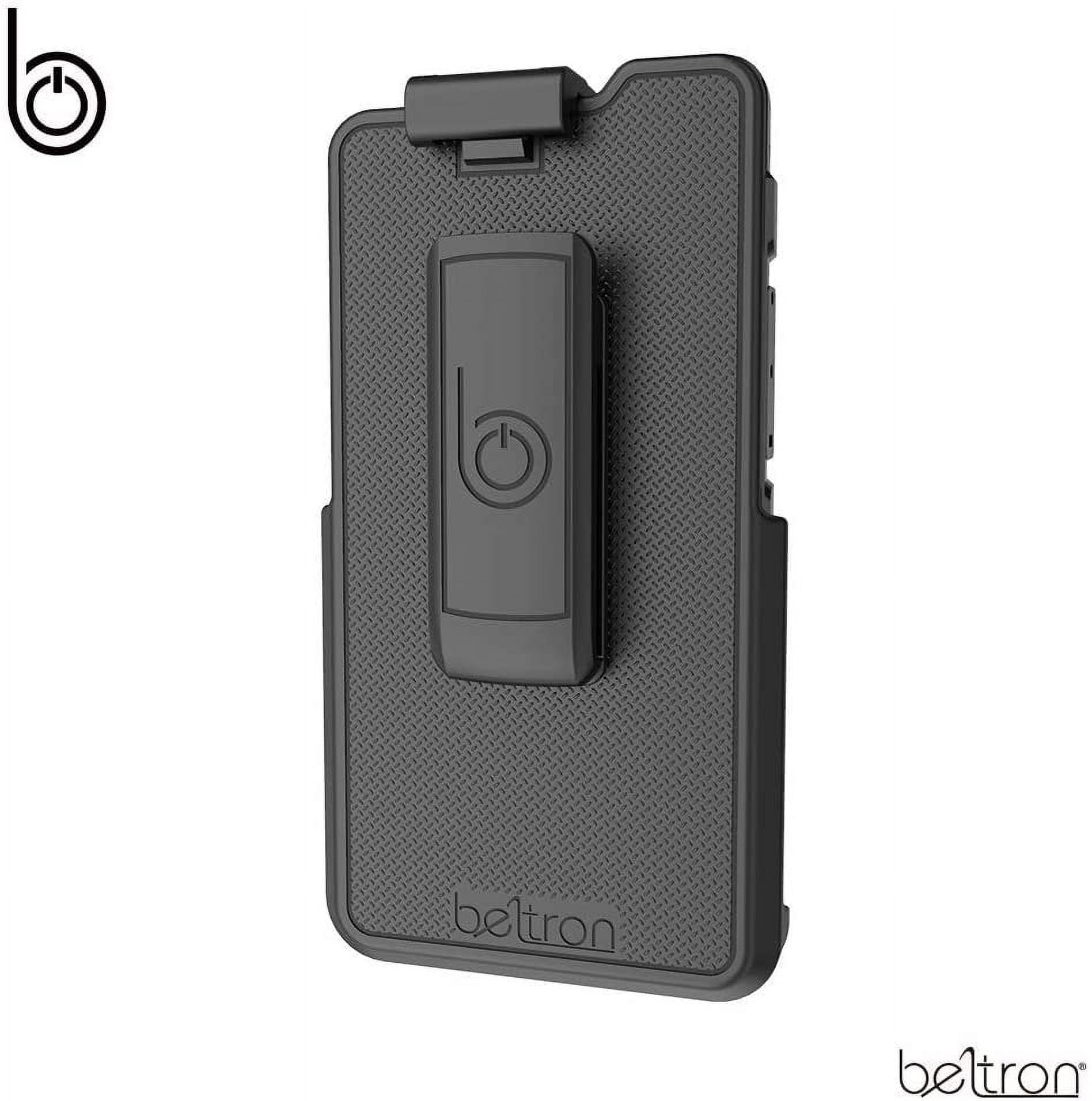 BELTRON Heavy Duty Belt Clip Holster for Sonim XP8 AT&T FirstNet Sprint Verizon XP8800 with Quick Release Latch & Durable Rotating Belt Clip Industrial Strength Supports 2.25" Duty Belt