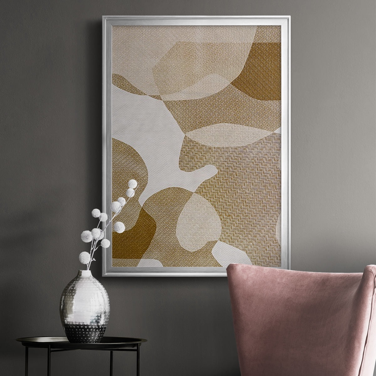 Texture Desert I Premium Framed Print, in Gold, Black, or Silver - Ready to Hang