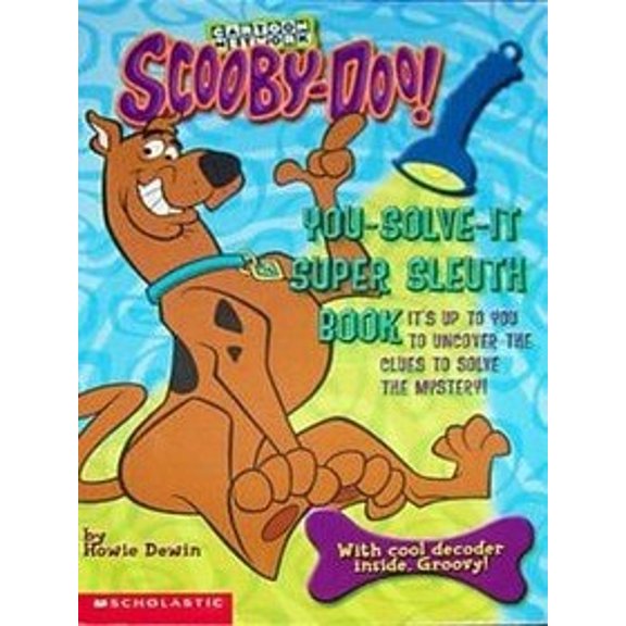 Pre-Owned Scooby-Doo! You-Solve-It Super Sleuth Book Paperback