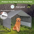 thumbnail image 4 of Carpa Sombrilla para Perros LitaiL Gris para Perros Pequeños y Grandes, 4 of 8