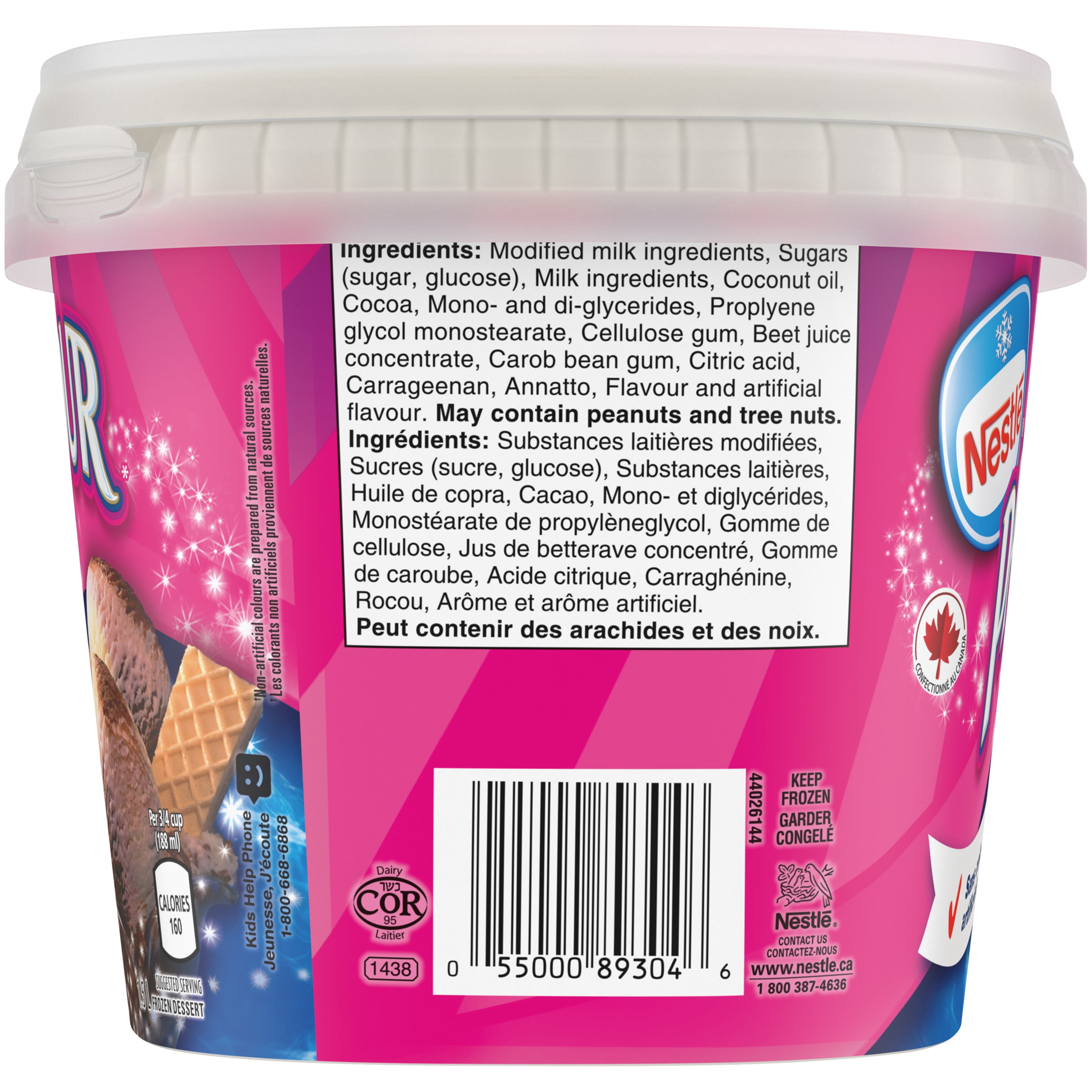 Parlour Neapolitan Frozen Dessert