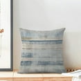 thumbnail image 3 of Boho Blue Grey Stripe Throw Pillow Covers 20x20 Inch Set of 2, Rustic Abstract Decorative Throw Pillow Covers Retro Stripe Linen Outdoor Cushion Cover for Sofa Couch Farmhouse Room Bed Decor, 3 of 7