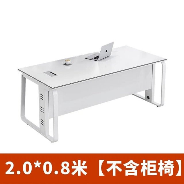 Modern Standing Office Desk Shelf Corner Drawers Bookshelf Computer Desks Supplies Executive Mesa De Computador Home Furniture My Lux Decor Round