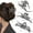 3PCS-3651#, variant on Halloween Claw Clips Goth Accessories 3PCS/4PCS Black Spider Web Skeleton Hand Skull Cute Large Hair Claw Clips for Women Halloween Accessories Halloween Claw Clips Gold Claw Clip