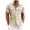 Beige, variant on Ymyiu Men Button Down Shirt Short Sleeve Men's Western Shirts Short Sleeve Snap Plaid Cowboy Shirt Vintage Summer Casual Button Down Shirt Size XL(Green, XL)