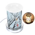 thumbnail image 3 of Máquina De Aromaterapia Purificador De Aire Calentador De Velas Calentamiento Rápido Lámpara De Aroma Eléctrica Con Patrón Exquisito Para Spa Yoga Gimnasio Oficina Decoración Del Hogar sonducket HA027993-01, 3 of 7