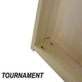 thumbnail image 3 of Slick Woody's Professional-Grade Cornhole Boards - 4'x2' Solid Wood Regulation Woodgrain Bean Bag Toss Game with 8 Resin Filled Bags, 3 of 7