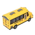 thumbnail image 4 of School Bus Toy 1:30 Scale Body Lights Forward Backward Function Yellow Battery Power Supply RC Car, 4 of 21