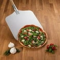 thumbnail image 2 of Espátula de cocina auténtica profesional para pelar Pizza de 12 pulgadas, pelador de Pizza de alta calidad, pelador de Pizza de aluminio y madera, 2 of 5