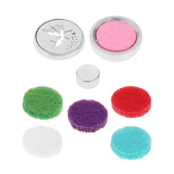 Clip magnético para difusor de aceites esenciales de aromaterapia con hebilla de 10 mm F