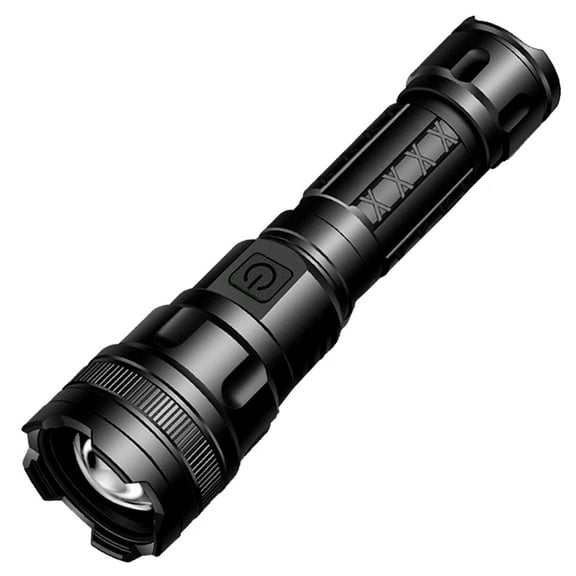 Ruroz EDC Flat Flashlight, 3-in-1 High Lumens LED Flashlight with Green Beam, IPX4 Waterproof Rechargeable Flash Light for Office Presentation, Hiking, Camping, Emergencies, Lightweight & Portable