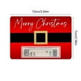 thumbnail image 6 of Santa Belt Christmas Money Card Festive Greeting Card with Red Sash Design Seasonal Greetings Card for Holiday Gifts And Cash Present, 6 of 7
