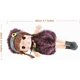 thumbnail image 2 of Kawaii 17 inch Stuffed Plush Girl Toy Doll . Good Gift for Kids Baby Lover.(Purple), 2 of 4