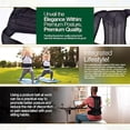 thumbnail image 2 of Men's and Women's Back Brace Posture Corrector, Adjustable Back Posture Belt for Relief of Upper and Lower Back Pain | Full Back Support for Neck and Shoulder, 2 of 5