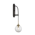 thumbnail image 6 of Fulton 1-Light Wall Sconce in English Bronze and Warm Brass, 6 of 7