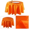 thumbnail image 3 of Yanluna Round 145cm(57inch) Satin Tablecloth Solid Color Table Covers For Wedding Birthday Christmas Party Round Table Cloth Home Decor, 3 of 7